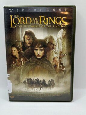 The Lord of the Rings: the Fellowship of the Ring DVD Rated PG-13 Widescreen